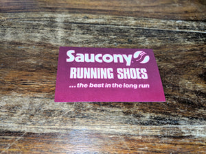 (1990's) Saucony Running Shoes Sticker